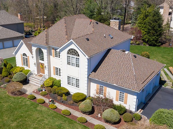 A Morris County home has had GAF Shingles installed.