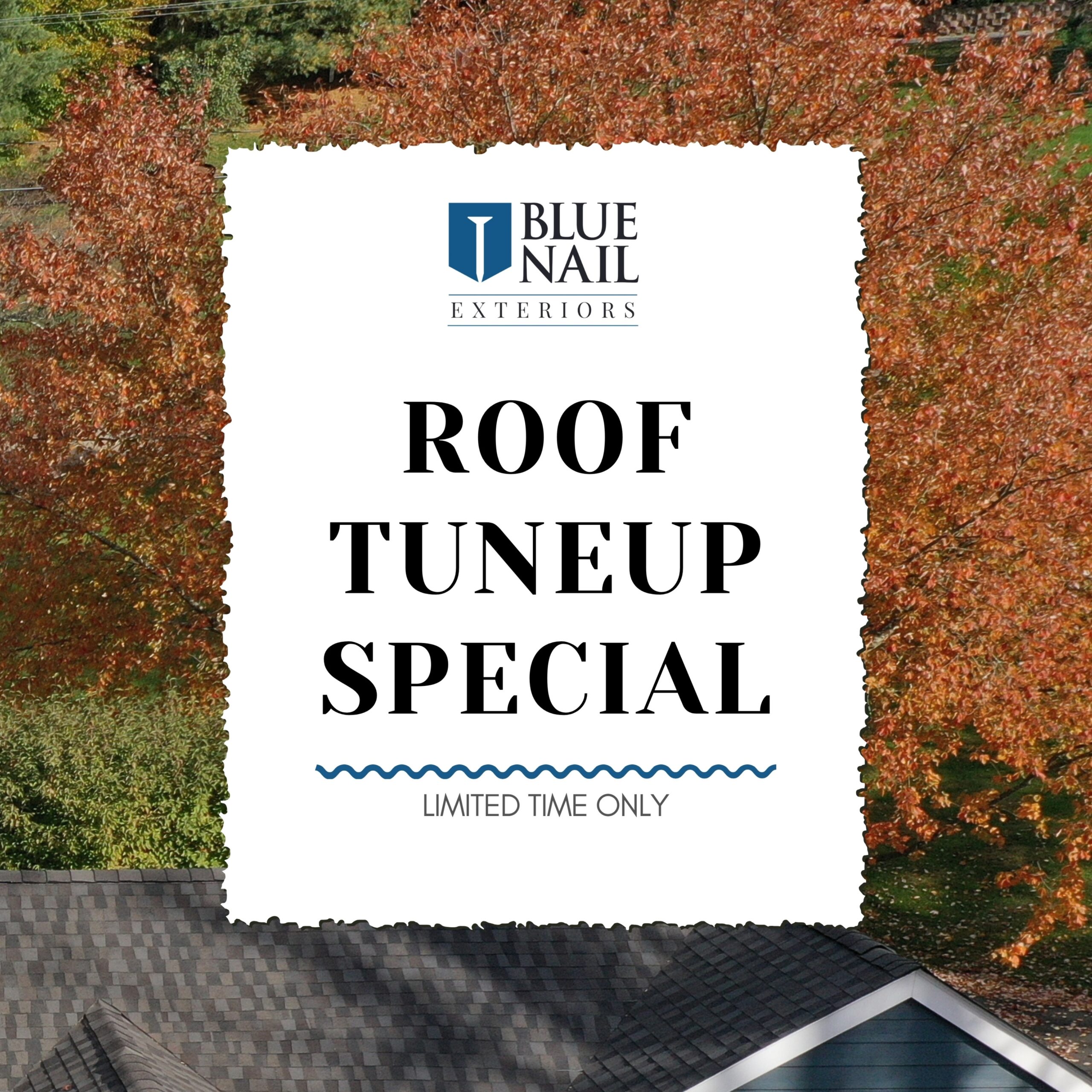 Fall roof tune-up special — roof care for $250